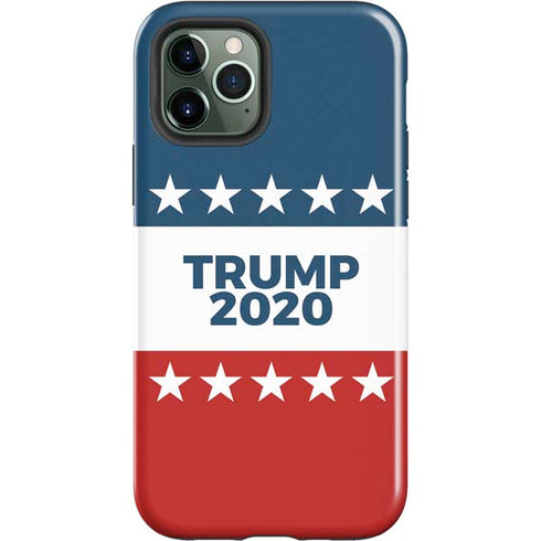 Trump 2020 Red White and Blue iPhone Cases